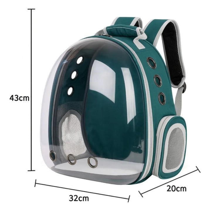 Mochila Transparente para Mascotas